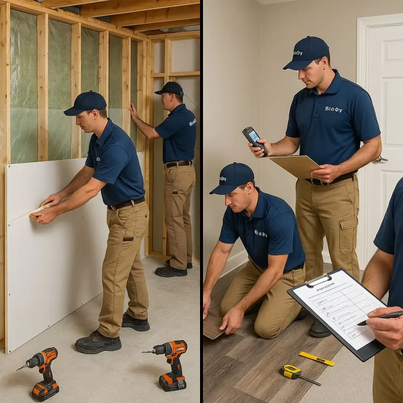 Repairs and Reconstruction process in Woodland Beach, MI